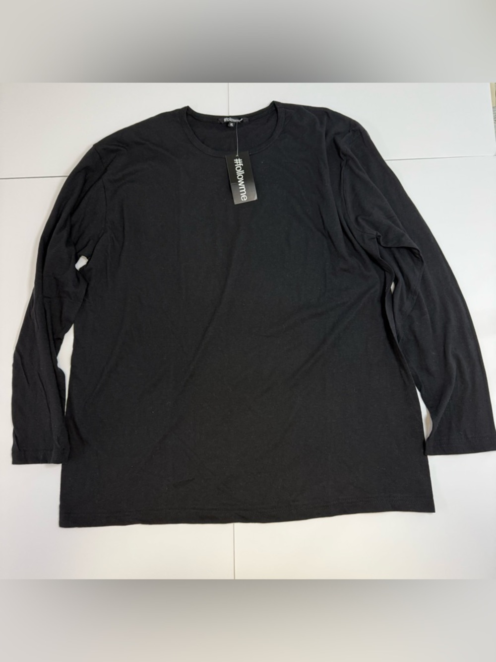 Black Long Sleeve Tee Shirt men’s XL